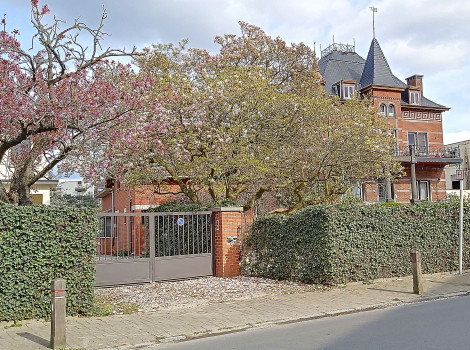 Unieke erfgoed stadsvilla met bouwgrond en kantoorgebouw te Sint-Agatha-Berchem