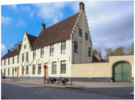 Uniek historisch pand, Godshuizen Van Volden, in hartje Brugge – een uitzonderlijke kans