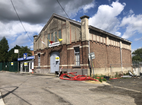 Authentiek tramstatie op te frissen in Lennik
