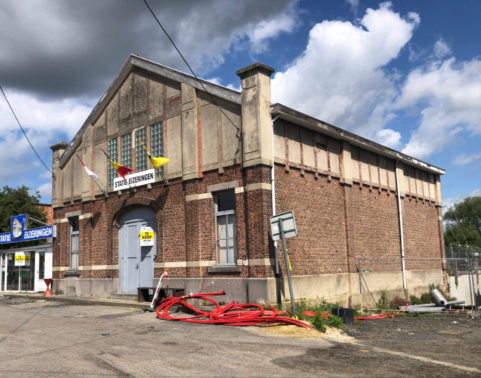 Authentiek tramstatie op te frissen in Lennik