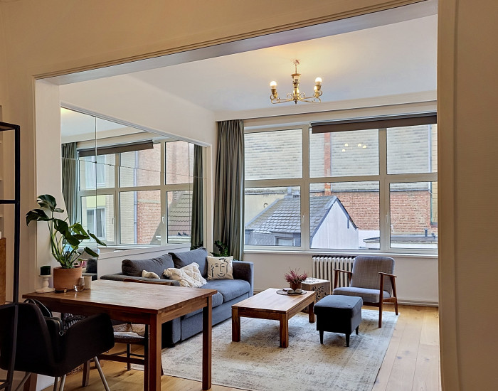 Lichtrijk appartement in de Brusselse Begijnhofwijk