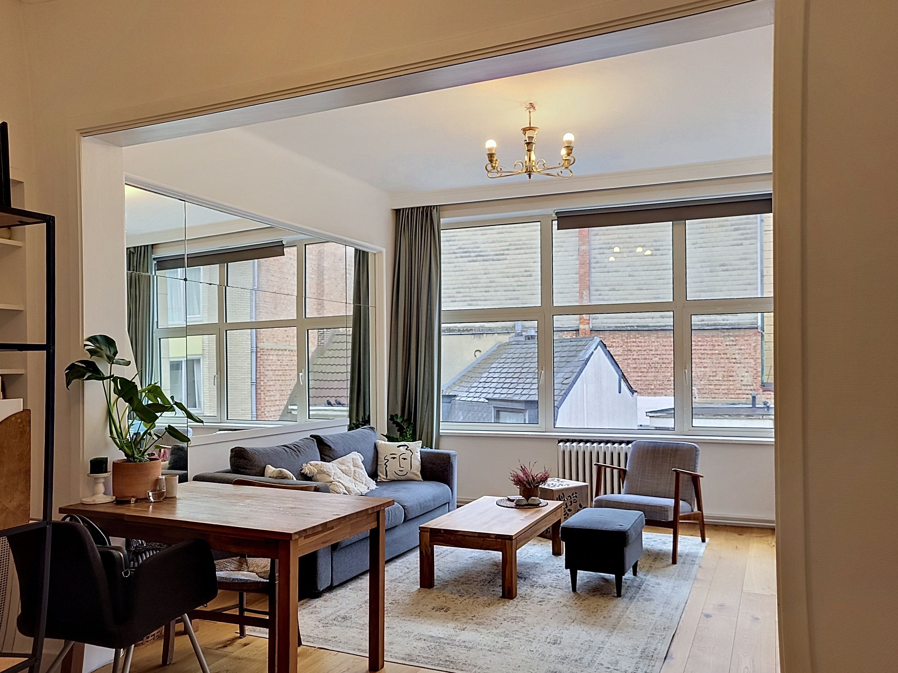 Lichtrijk appartement in de Brusselse Begijnhofwijk