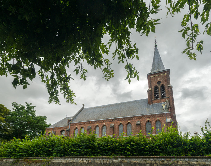 Uitzonderlijke Onze-Lieve-Vrouw Boodschapkerk in het wondermooie Haspengouw
